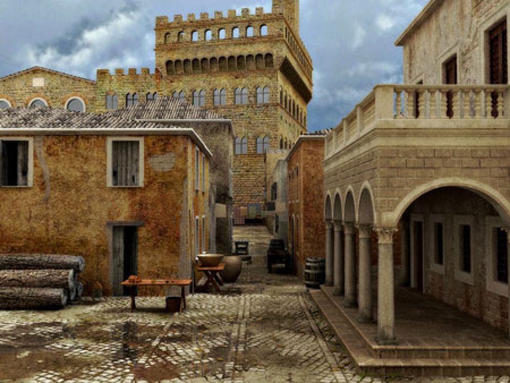 Screenshot ze hry Rinascimento Florence 1529 - Recenze-her.cz
