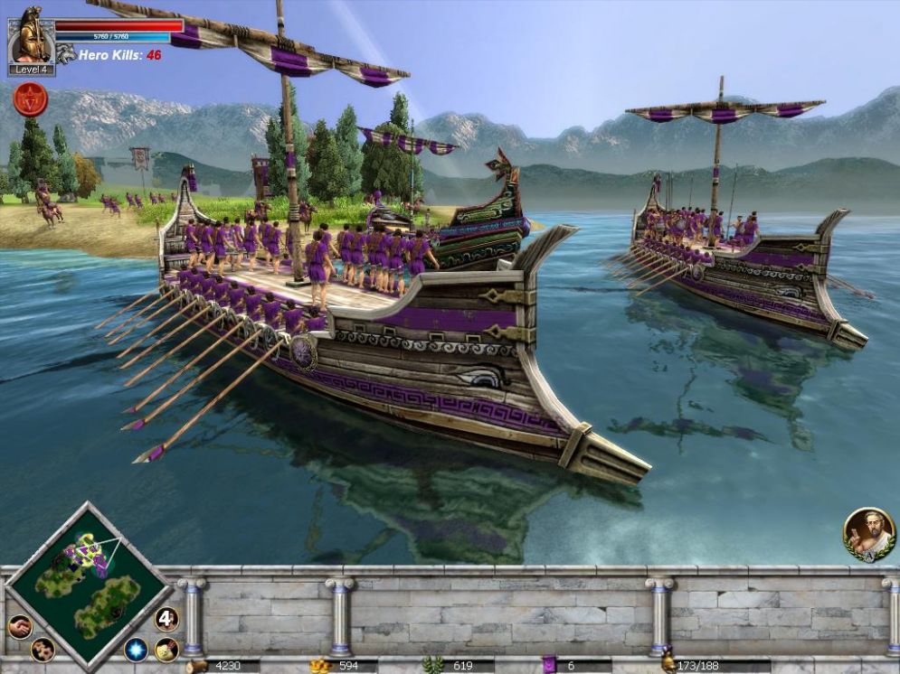 Screenshot ze hry Rise & Fall: Civilizations at War - Recenze-her.cz