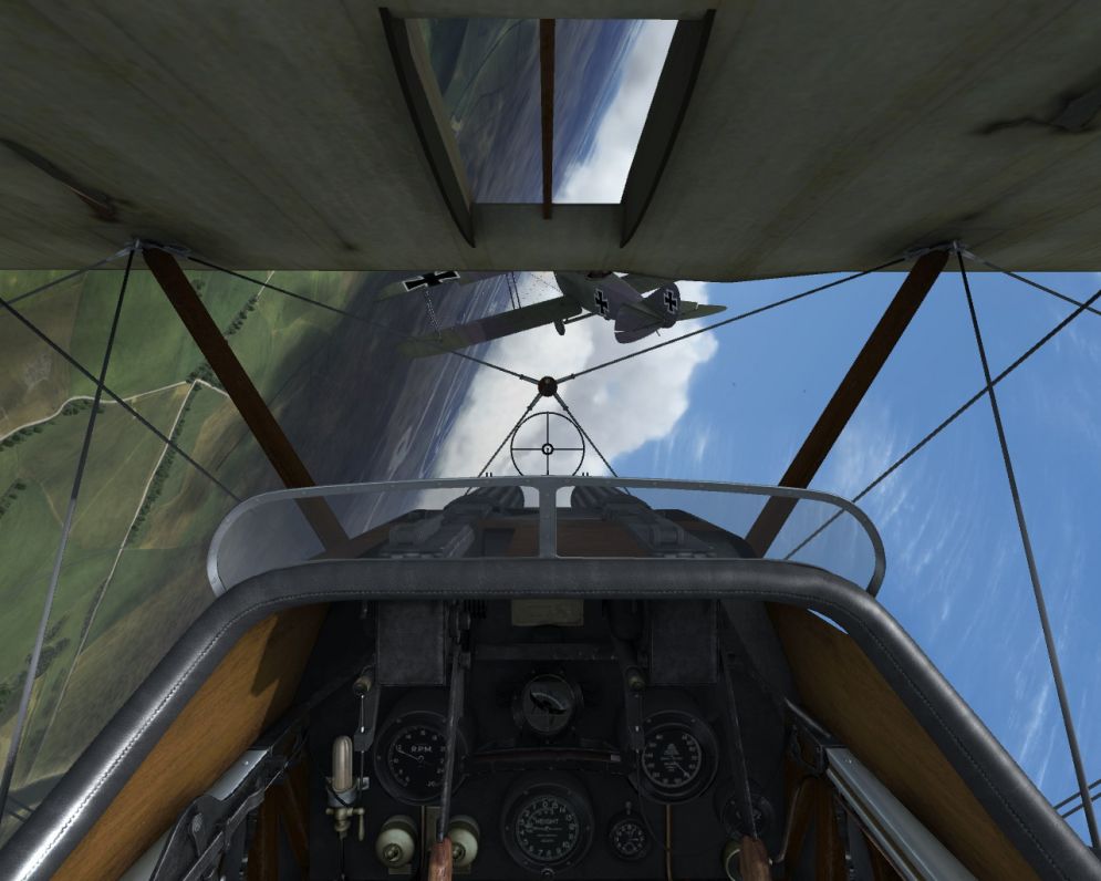 Screenshot ze hry Rise of Flight - Recenze-her.cz