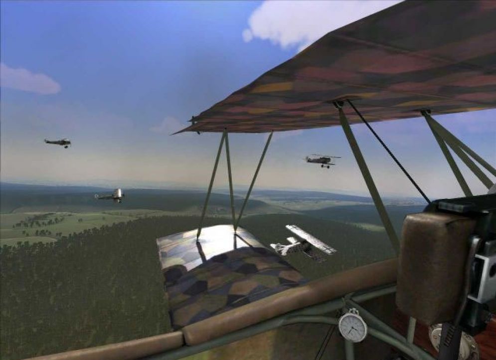 Screenshot ze hry Rise of Flight: The First Great Air War - Recenze-her.cz