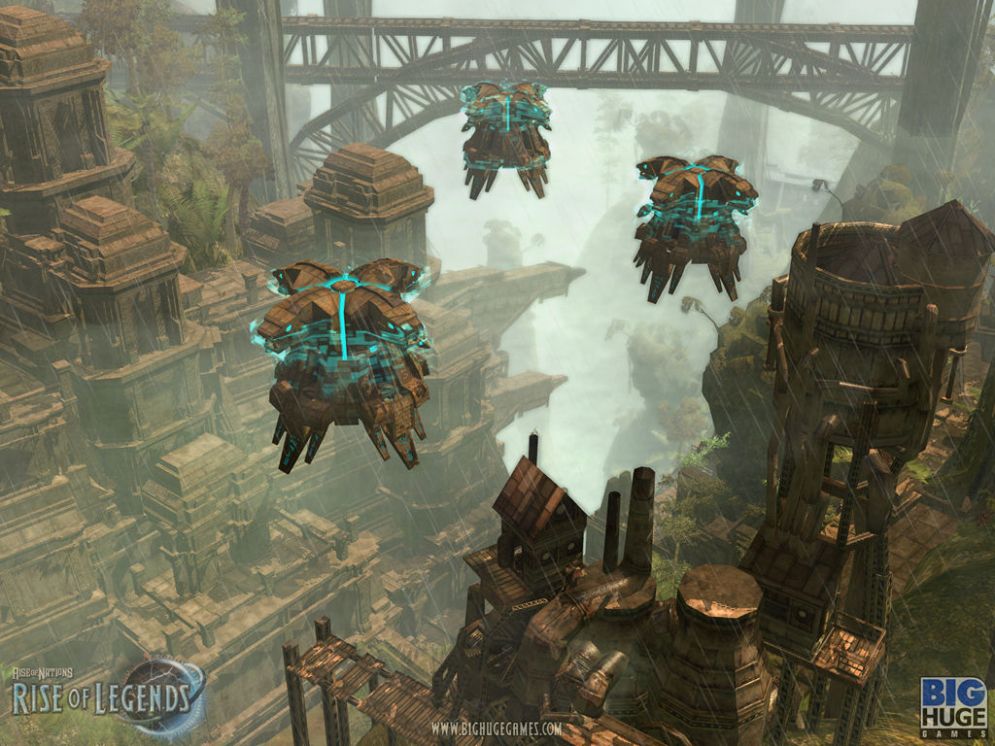 Screenshot ze hry Rise of Nations: Rise of Legends - Recenze-her.cz