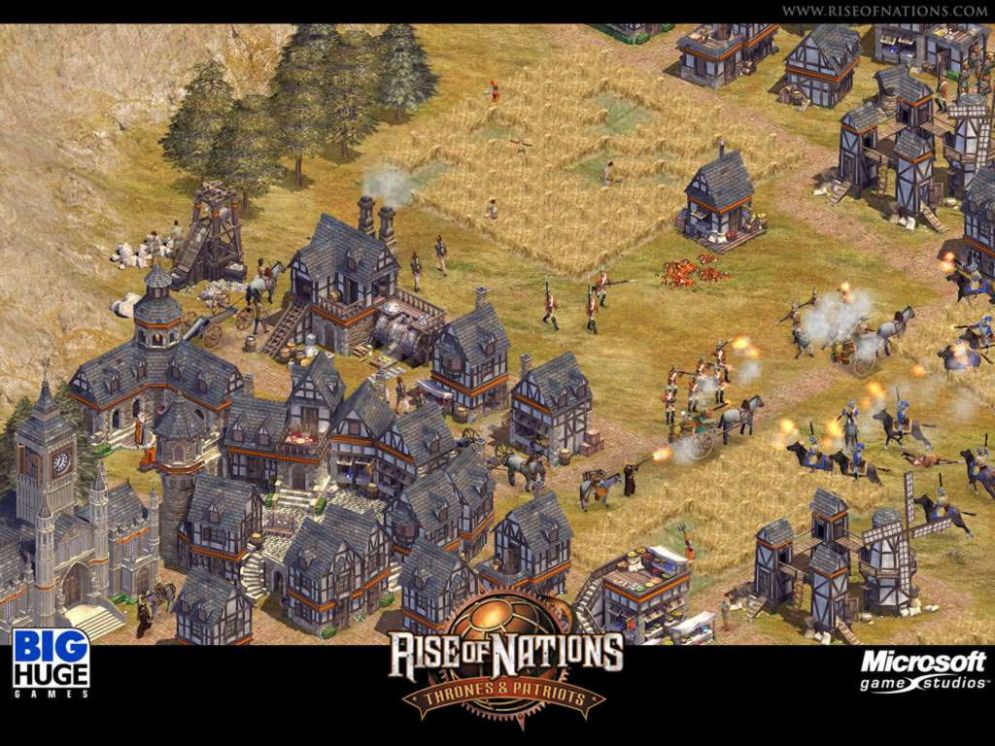 Screenshot ze hry Rise of Nations: Throne and Patriots - Recenze-her.cz