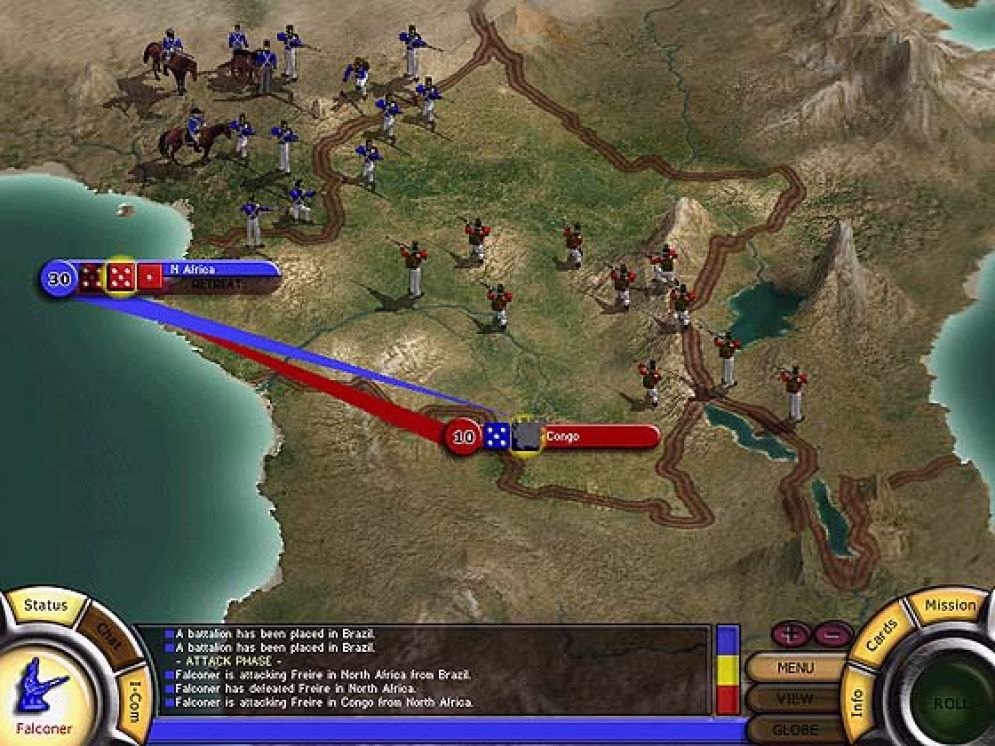 Screenshot ze hry Risk II - Recenze-her.cz