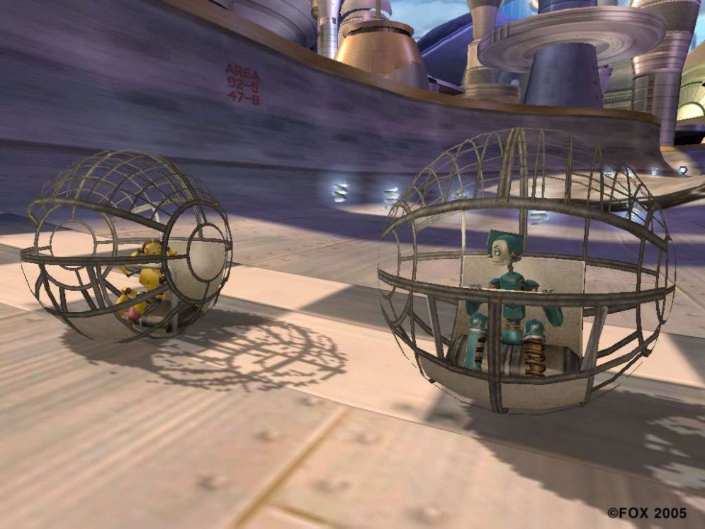 Screenshot ze hry Robots - Recenze-her.cz