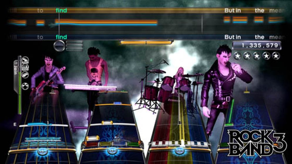 Screenshot ze hry Rock Band 3 - Recenze-her.cz