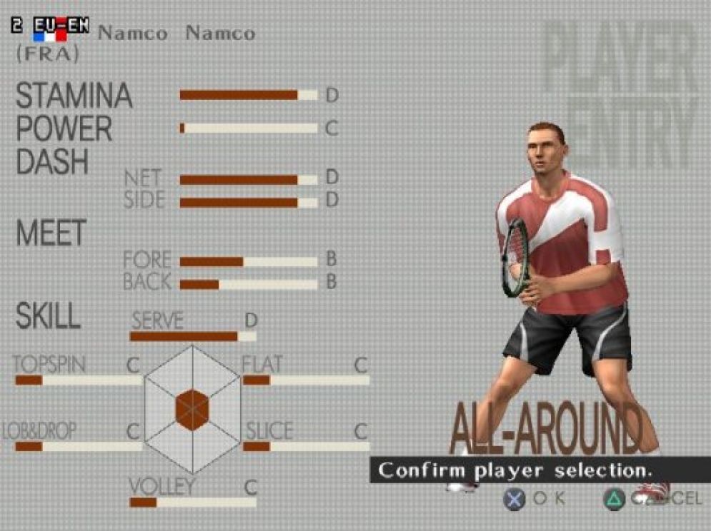 Screenshot ze hry Roland Garros 2005 - Recenze-her.cz
