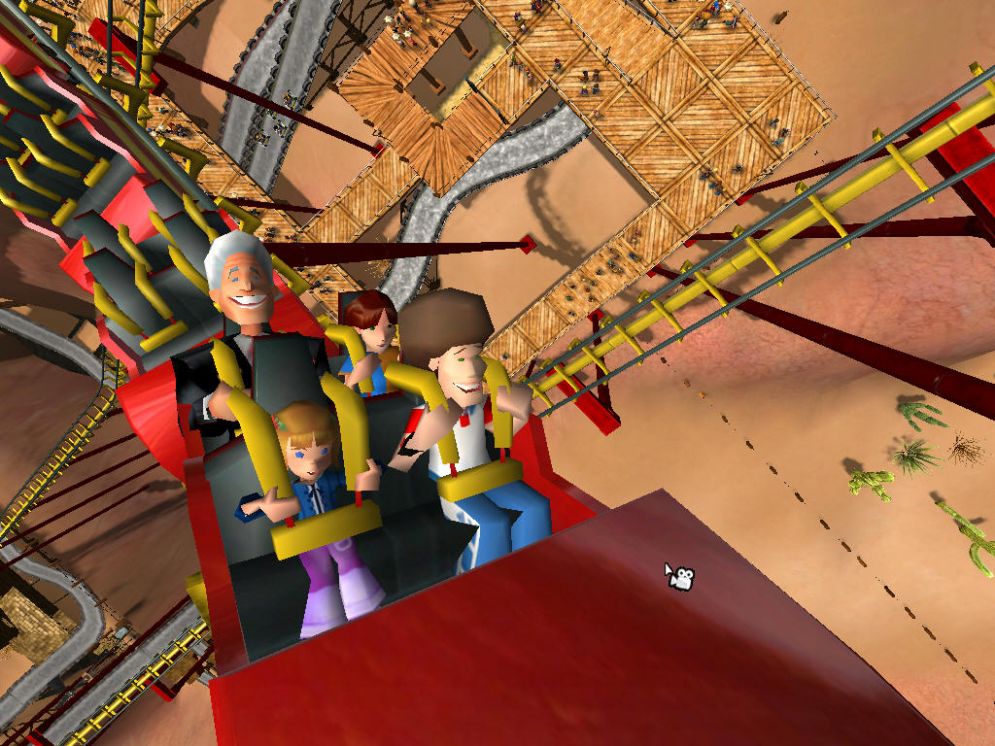 Screenshot ze hry RollerCoaster Tycoon 3 - Recenze-her.cz