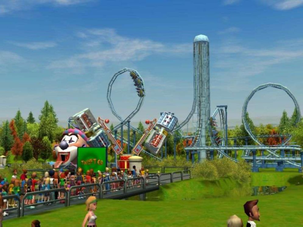 Screenshot ze hry RollerCoaster Tycoon 3: Wild! - Recenze-her.cz