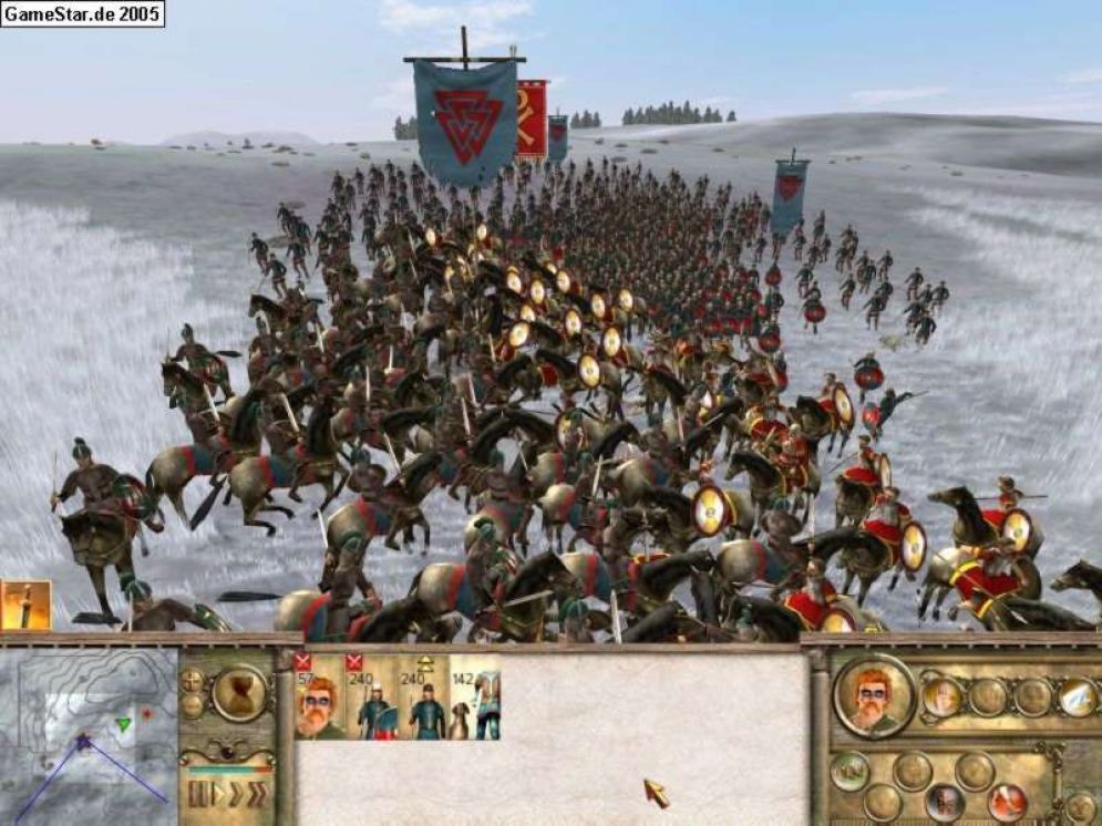 Screenshot ze hry Rome: Total War - Barbarian Invasion - Recenze-her.cz