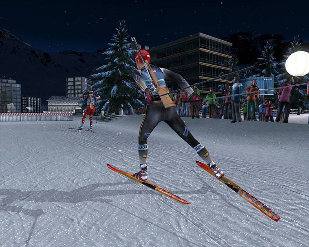 Screenshot ze hry RTL Biathlon 2008 - Recenze-her.cz