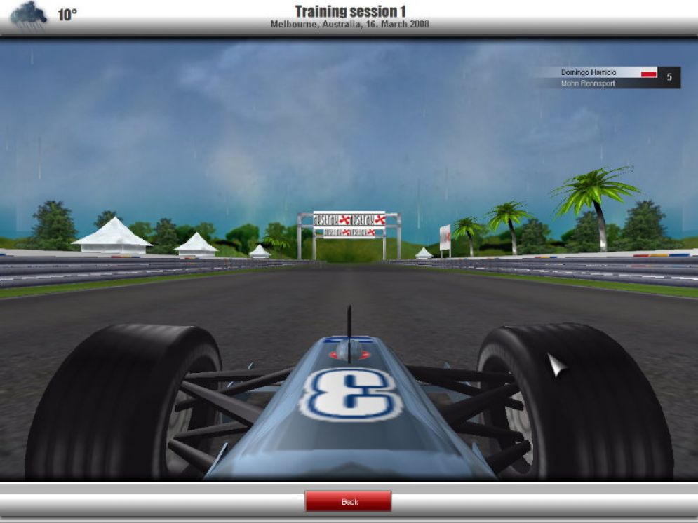 Screenshot ze hry RTL Racing Team Manager - Recenze-her.cz