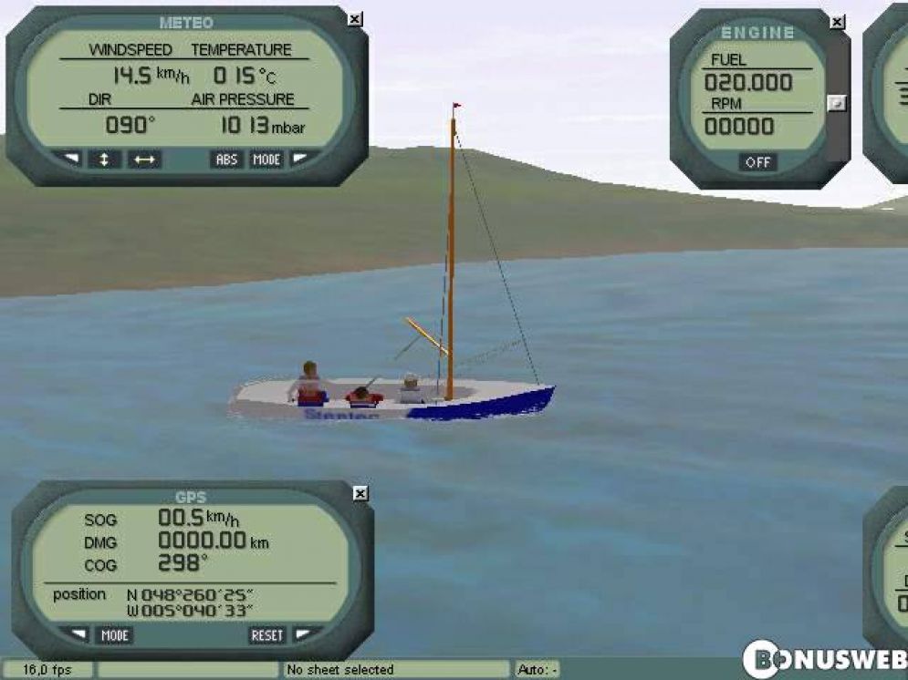 Screenshot ze hry Sail Simulator 4 - Recenze-her.cz