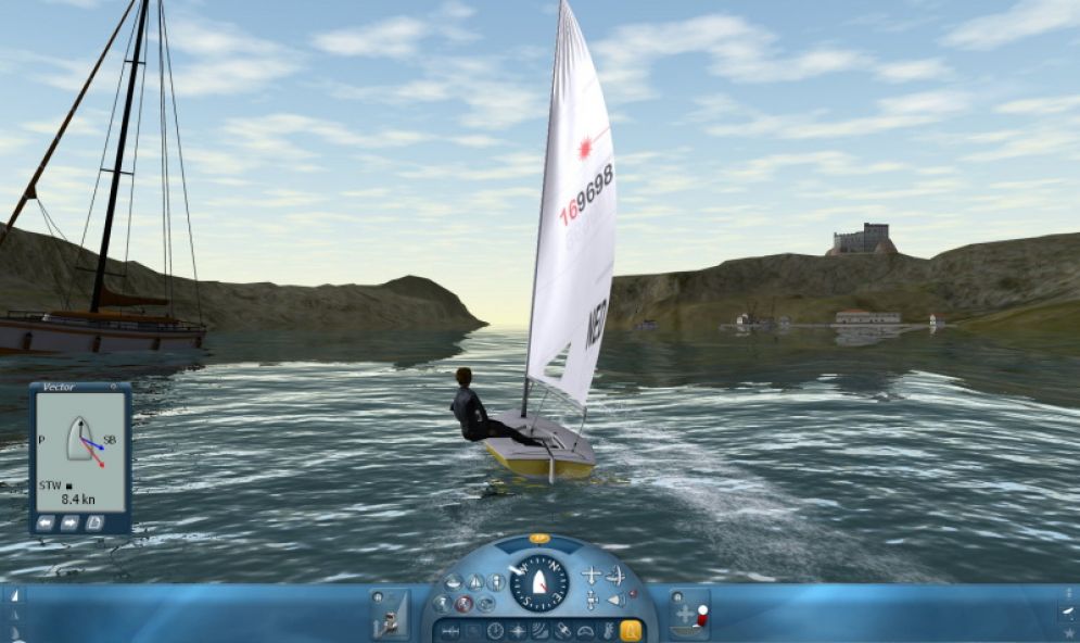 Screenshot ze hry Sail Simulator 5 - Recenze-her.cz