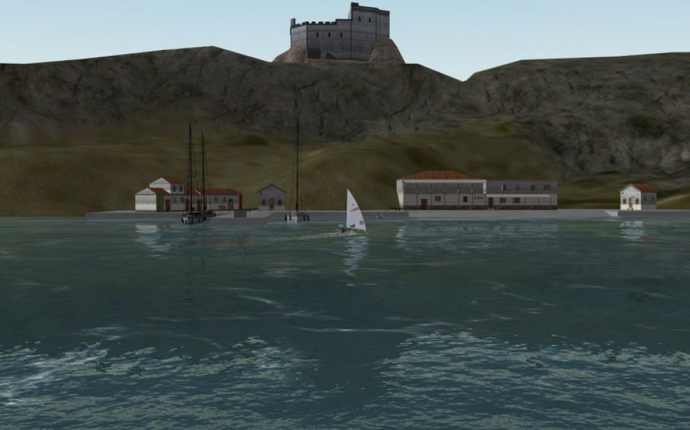 Screenshot ze hry Sail Simulator 5 - Recenze-her.cz