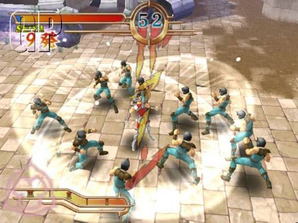 Screenshot ze hry Saint Seiya, Knights of the Zodiac: The Sanctuary - Recenze-her.cz