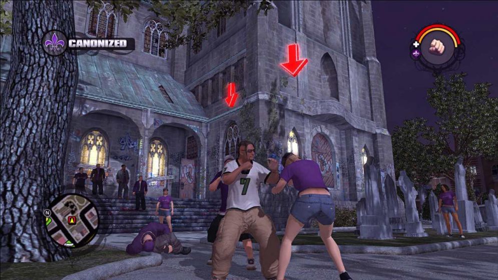 Screenshot ze hry Saints Row - Recenze-her.cz