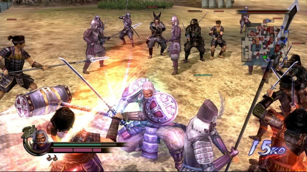 Screenshot ze hry Samurai Warriors 2 - Recenze-her.cz