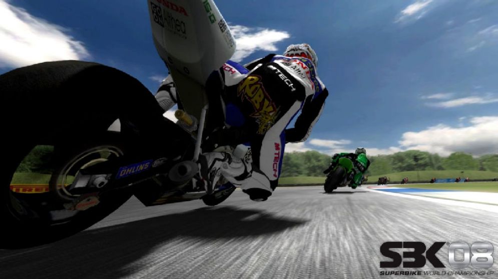 Screenshot ze hry SBK08 Superbike World Championship - Recenze-her.cz