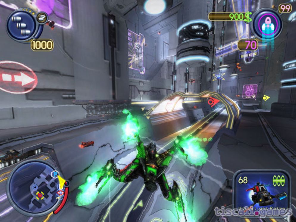 Screenshot ze hry Scrapland - Recenze-her.cz