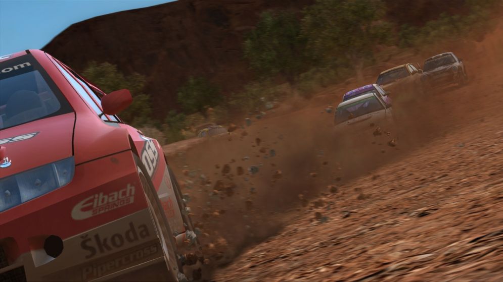 Screenshot ze hry Sega Rally - Recenze-her.cz