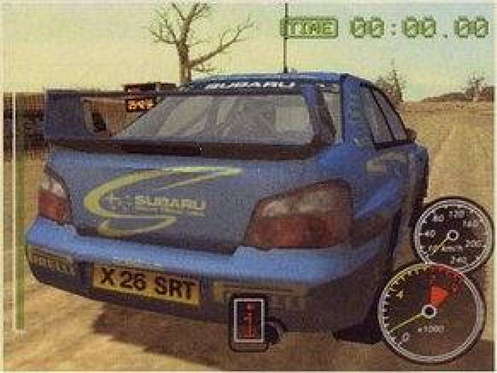 Screenshot ze hry Sega Rally 2006 - Recenze-her.cz