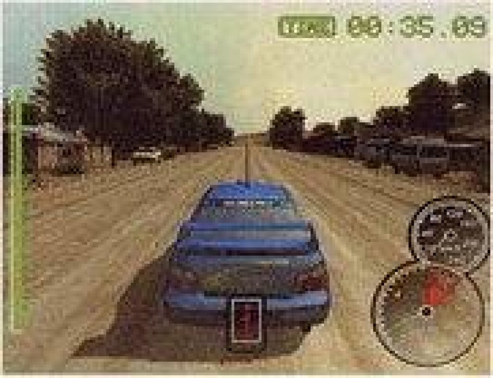 Screenshot ze hry Sega Rally 2006 - Recenze-her.cz