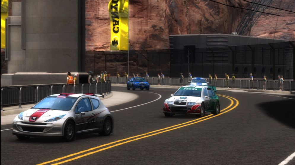 Screenshot ze hry SEGA Rally Online Arcade - Recenze-her.cz
