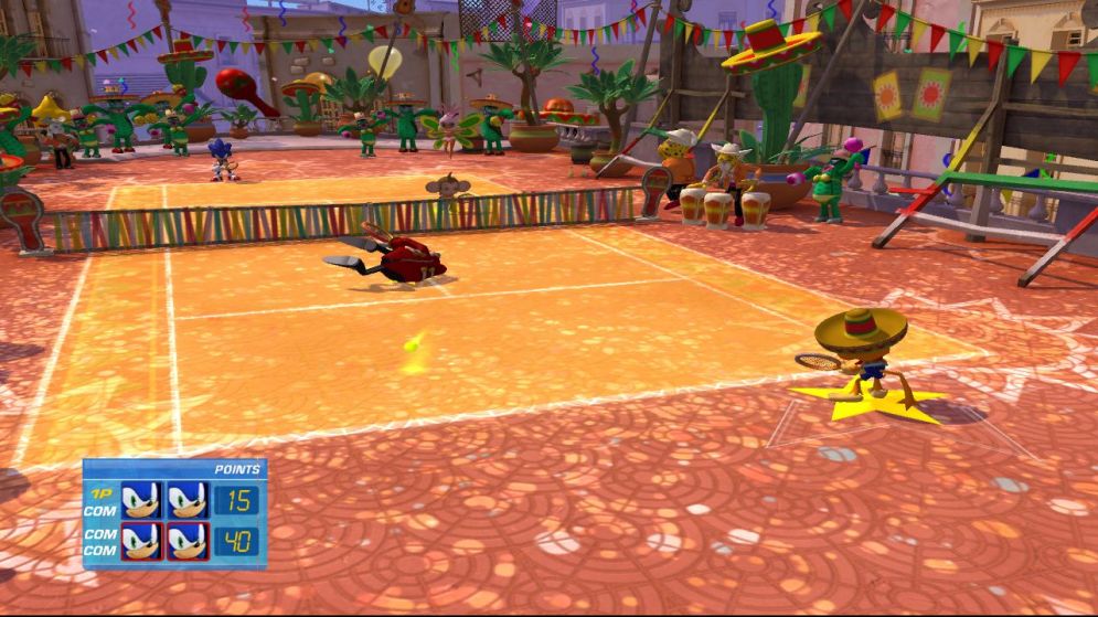 Screenshot ze hry Sega Superstars Tennis - Recenze-her.cz
