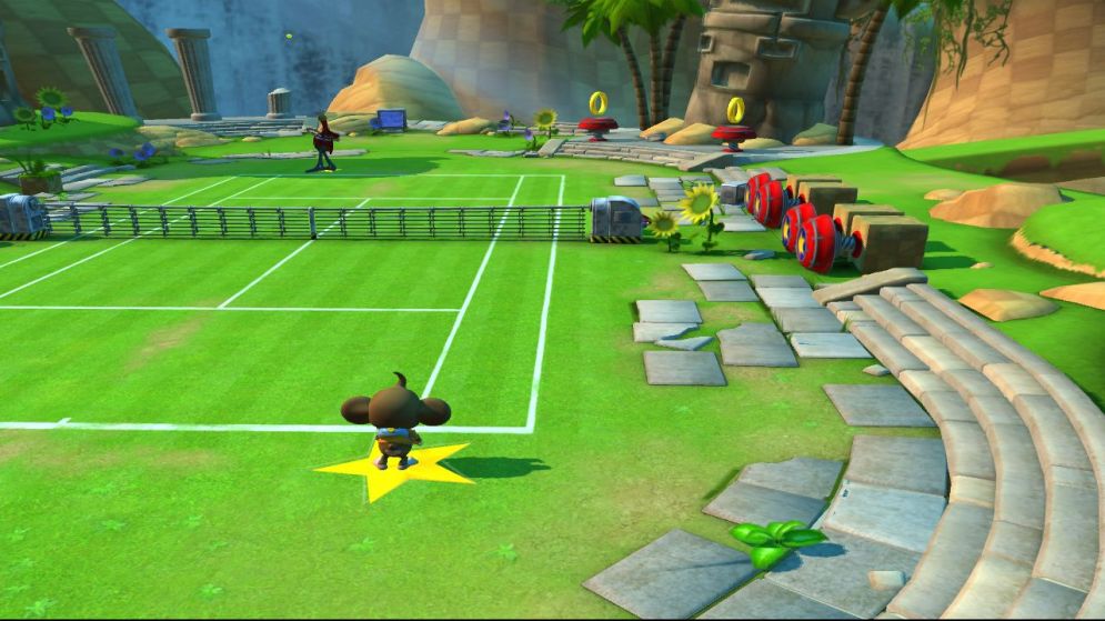 Screenshot ze hry Sega Superstars Tennis - Recenze-her.cz