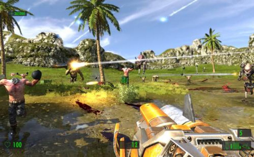 Screenshot ze hry Serious Sam HD: The First Encounter - Recenze-her.cz