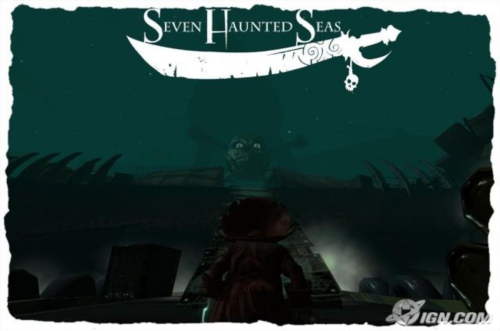 Screenshot ze hry Seven Haunted Seas - Recenze-her.cz