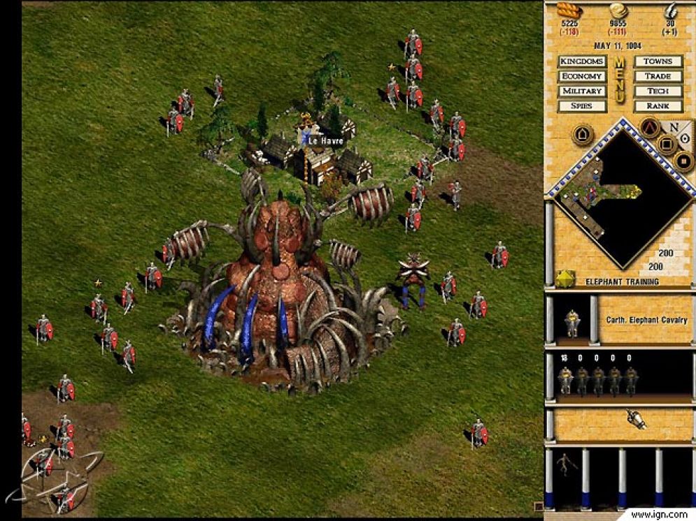 Screenshot ze hry Seven Kingdoms 2: The Fryhtan Wars - Recenze-her.cz