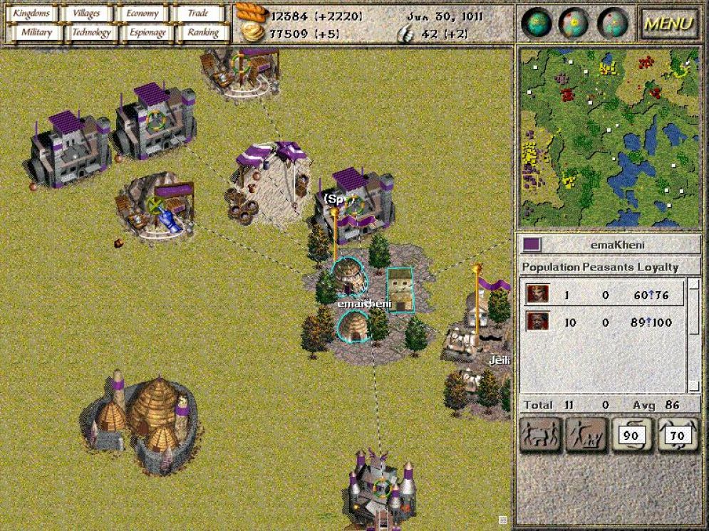 Screenshot ze hry Seven Kingdoms: Ancient Adversaries - Recenze-her.cz