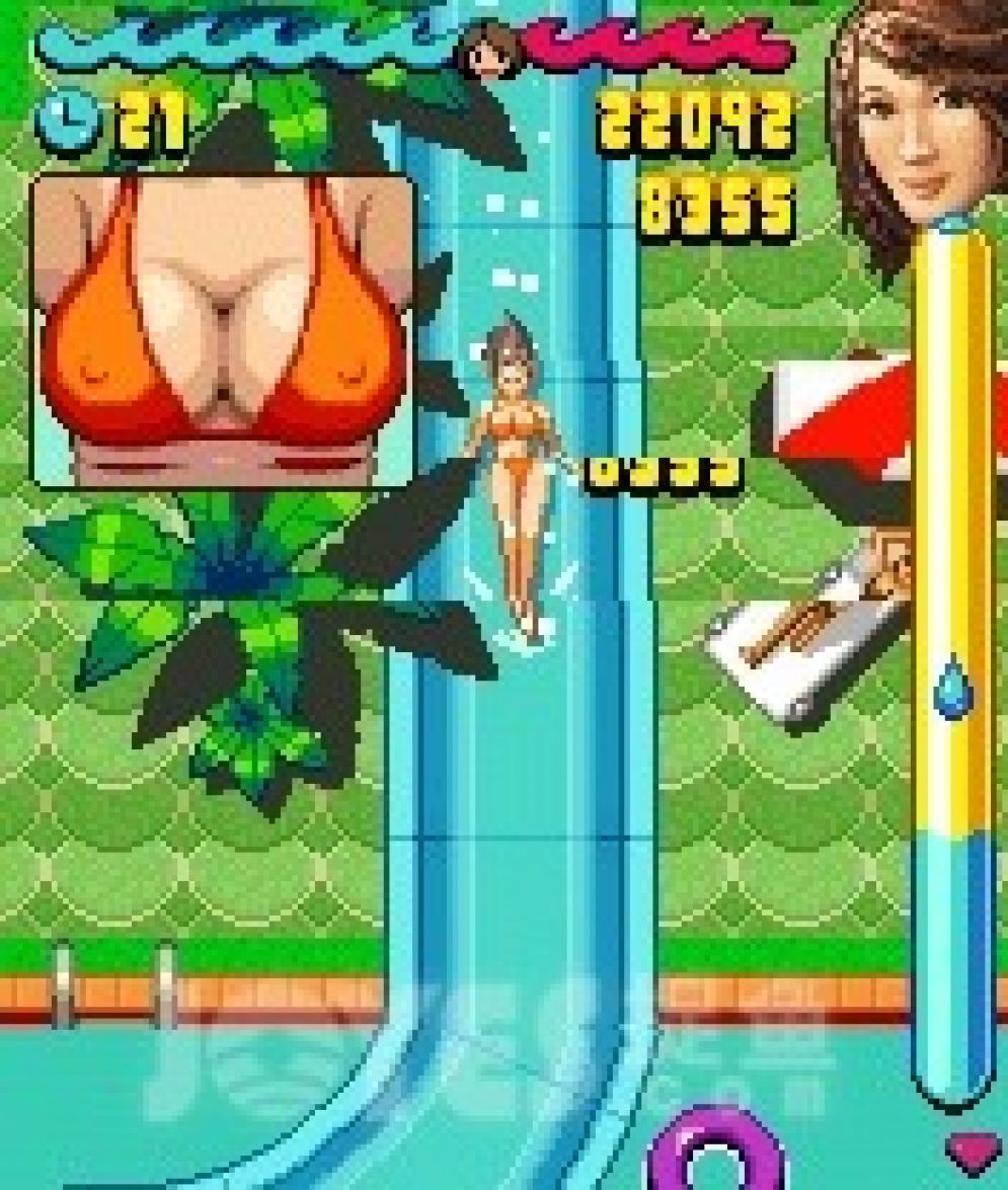 Screenshot ze hry Sexy Babes Wild Waterslides - Recenze-her.cz