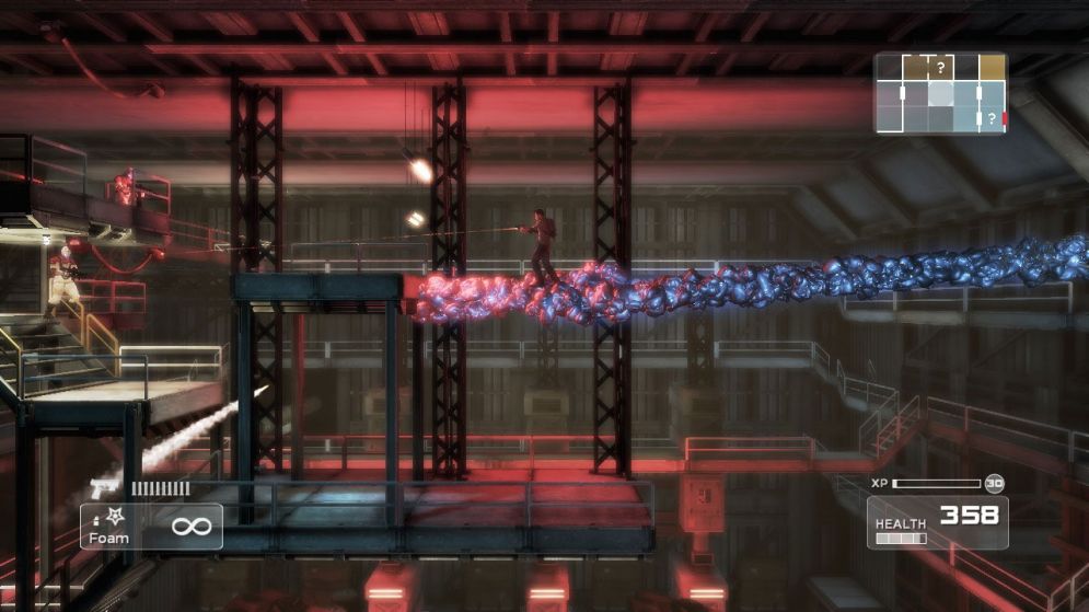 Screenshot ze hry Shadow Complex - Recenze-her.cz