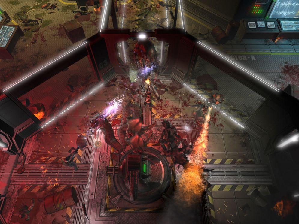 Screenshot ze hry Shadowgrounds: Survivor - Recenze-her.cz