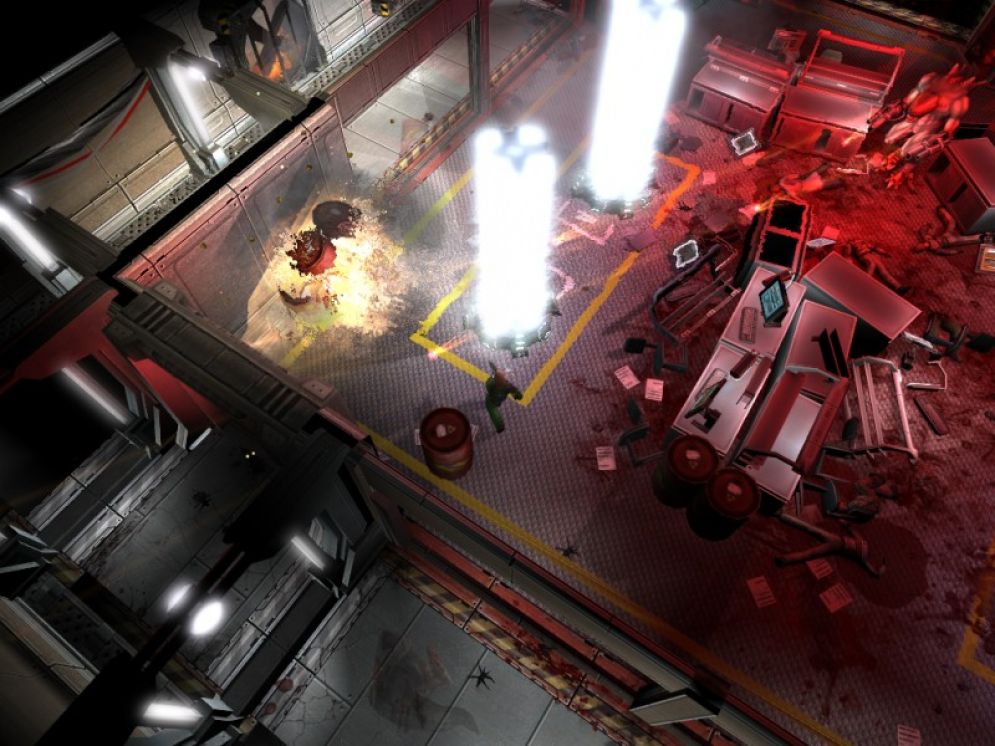 Screenshot ze hry Shadowgrounds: Survivor - Recenze-her.cz