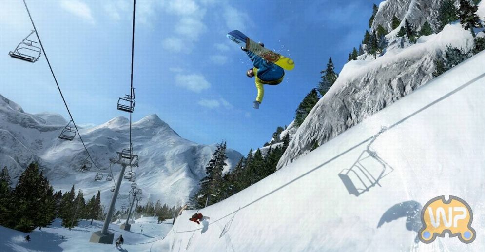 Screenshot ze hry Shaun White Snowboarding - Recenze-her.cz