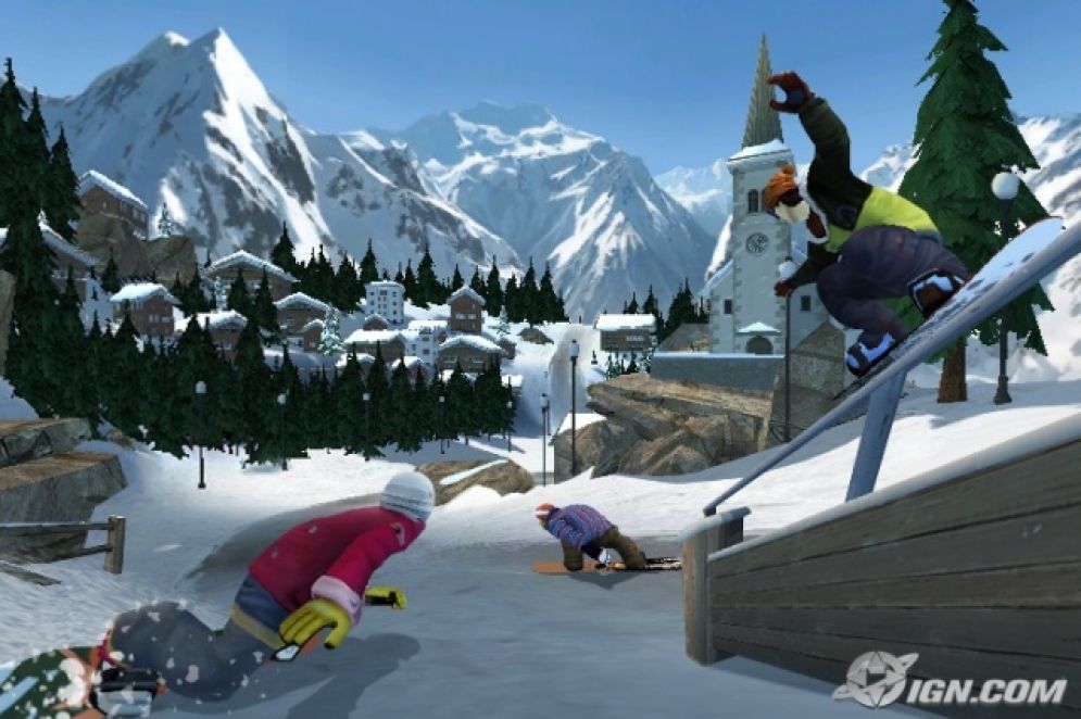 Screenshot ze hry Shaun White Snowboarding: Road Trip - Recenze-her.cz