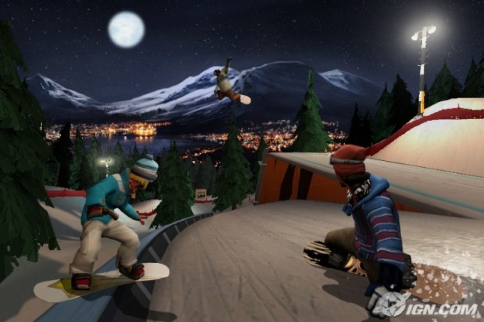 Screenshot ze hry Shaun White Snowboarding: Road Trip - Recenze-her.cz