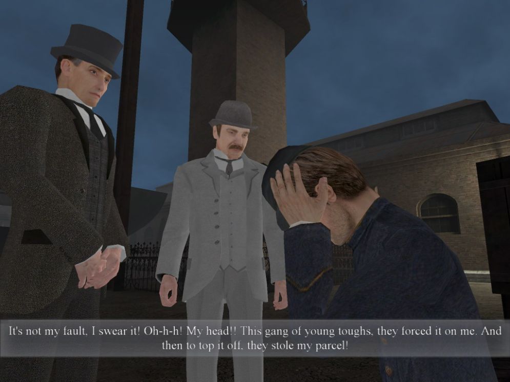 Screenshot ze hry Sherlock Holmes: Procitnut - Recenze-her.cz