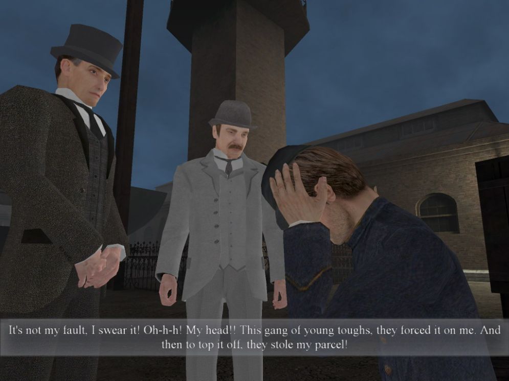 Screenshot ze hry Sherlock Holmes: Procitnut� - Recenze-her.cz