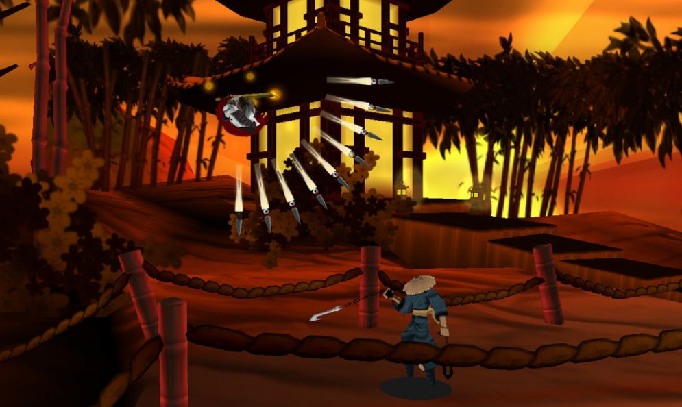 Screenshot ze hry Shinobi 3DS - Recenze-her.cz