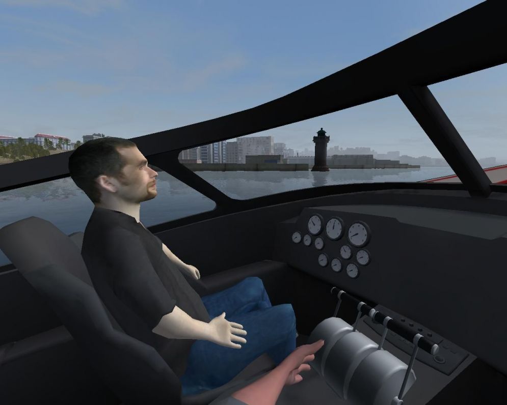 Screenshot ze hry Ship Simulator 2008 - Recenze-her.cz