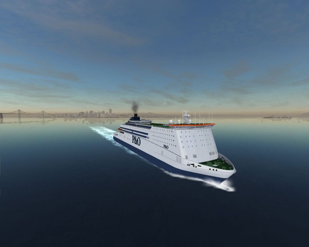 Screenshot ze hry Ship Simulator 2008 - Recenze-her.cz