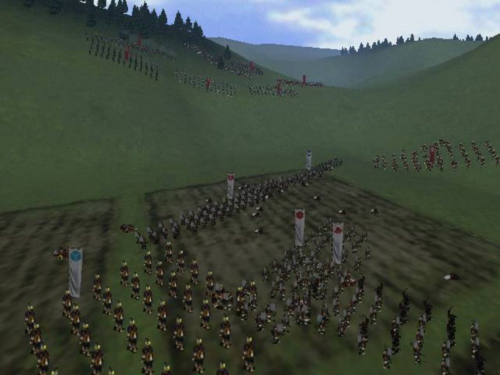 Screenshot ze hry Shogun: Total War - Recenze-her.cz