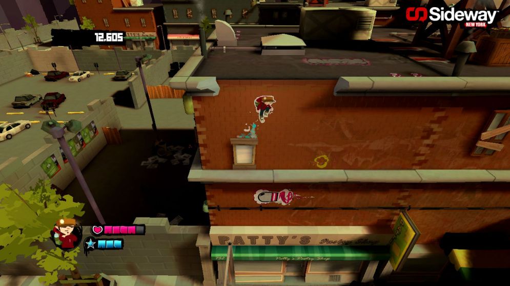 Screenshot ze hry Sideway: New York - Recenze-her.cz