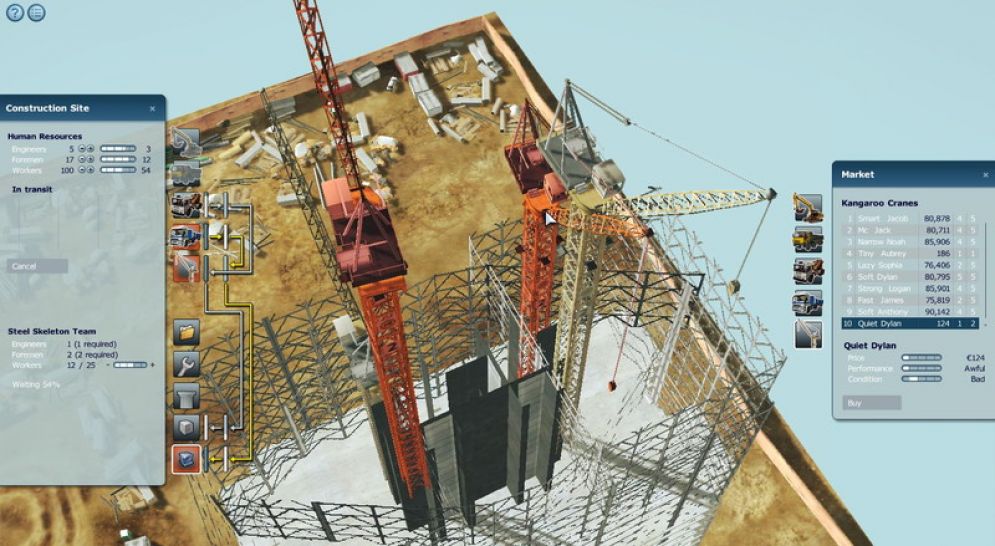 Screenshot ze hry Skyscraper Simulator - Recenze-her.cz