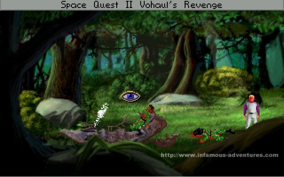 Screenshot ze hry Space Quest II VGA - Recenze-her.cz