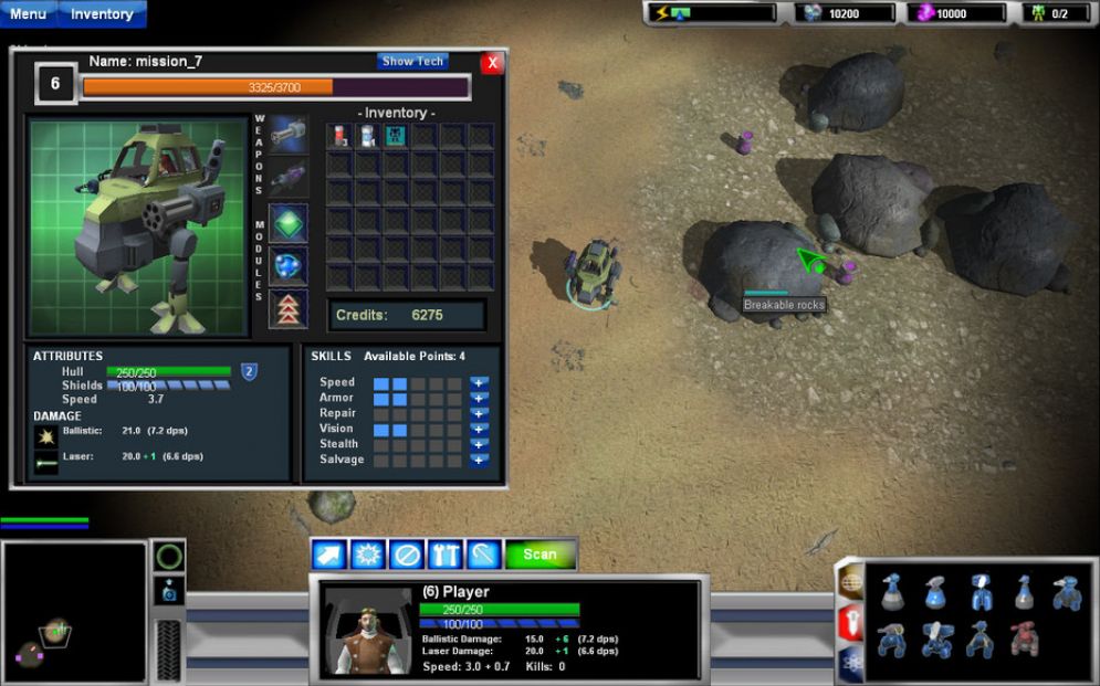 Screenshot ze hry Star Prospector - Recenze-her.cz